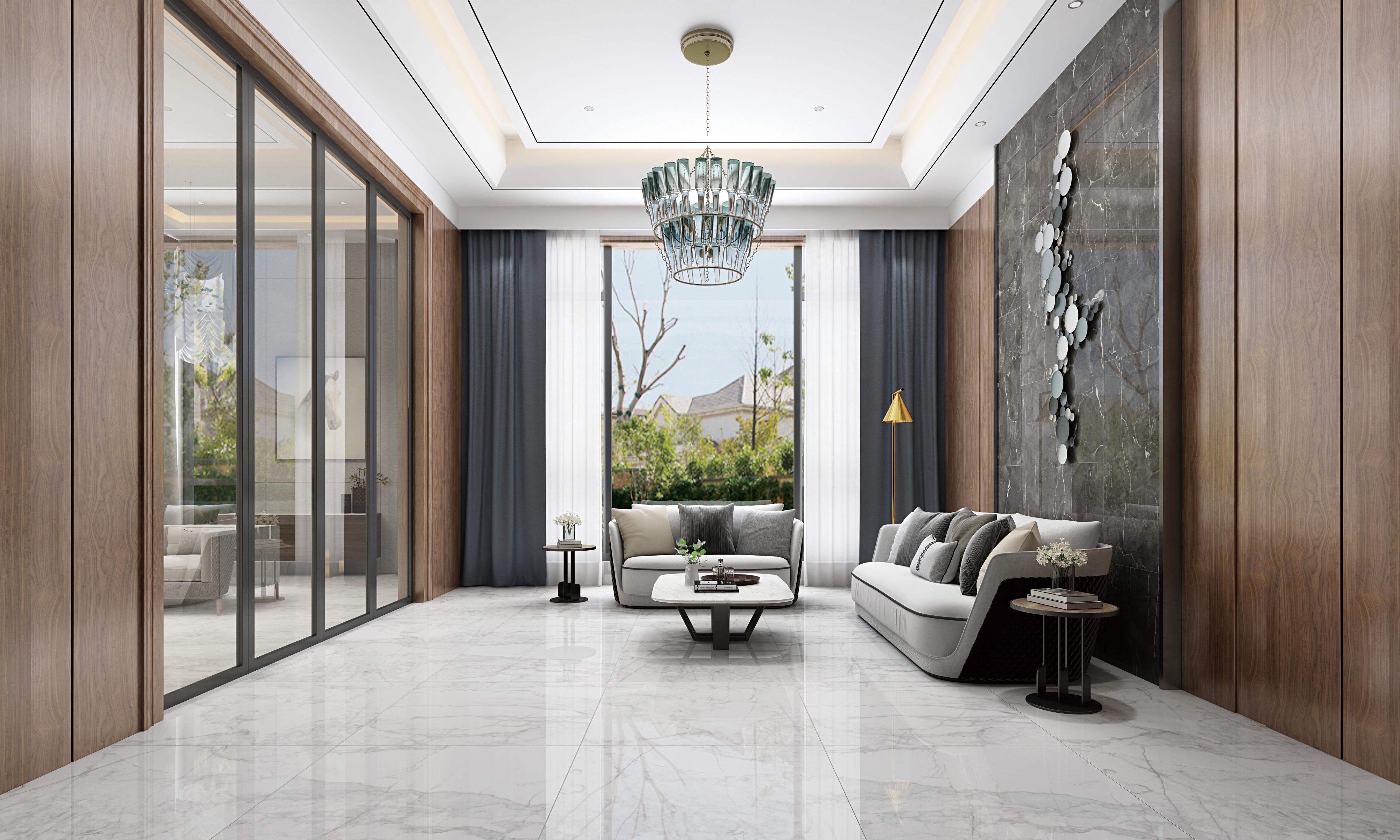 # Polished Tile / Marble Tile / Pocelain Tile / Calacatta 8FMB10037PM