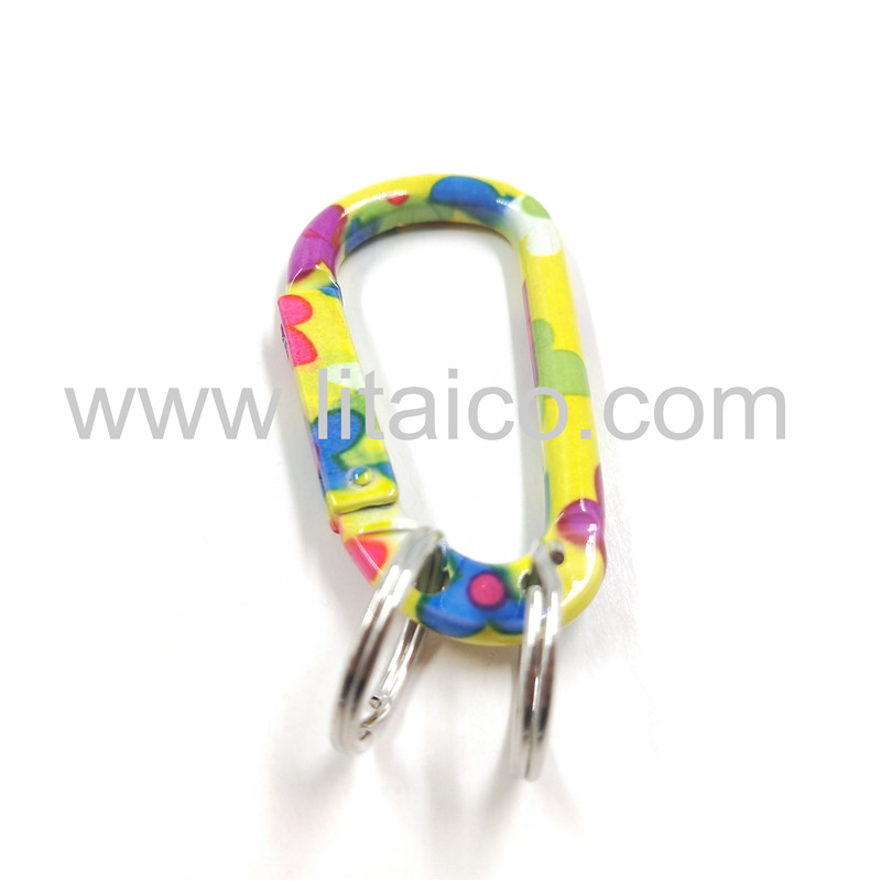 Heronsbill metal keychain