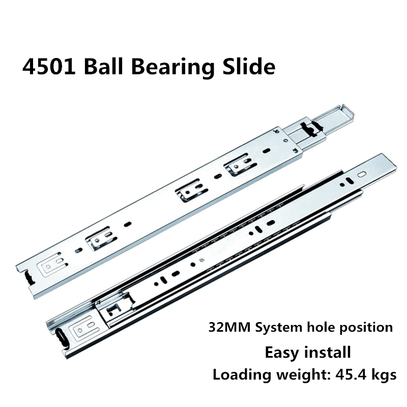 Drawer slide ball bearing slide 45MM