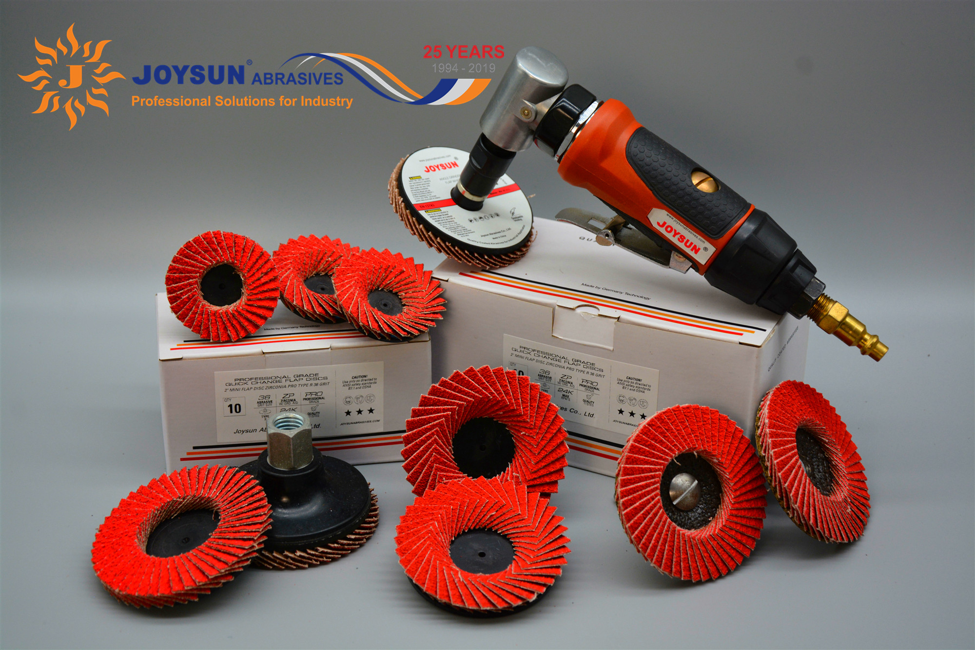 S986VX Ceramic Roloc Flat Mini Flap Discs