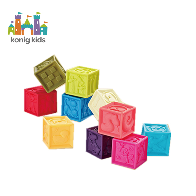 Konig Kids*Baby Senory Block,Soft Cube,Baby Toys
