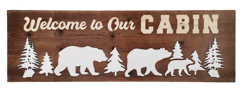 Wooden Wall Hanging Gb20334