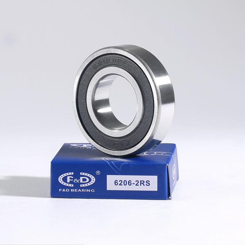 Agriculture Bearing 6206 2RS chrome steel bearing motor bearing pump bearing