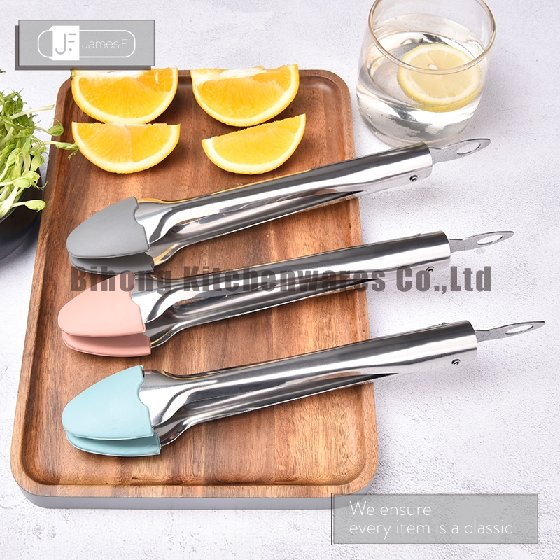 9"Silicone Tongs