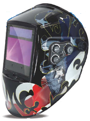 Solar Powered Auto darkening Welding Helmet