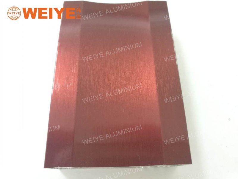 anodizing aluminum profile