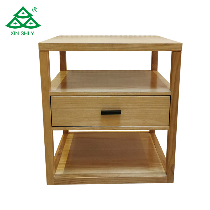 Modern Nightstand Wooden Side Table Nightstand Factory Wholesale