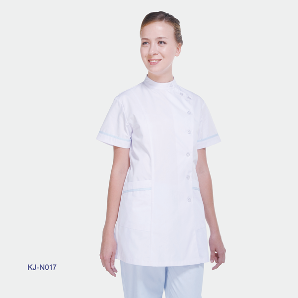 Round neck design nurse uniform set