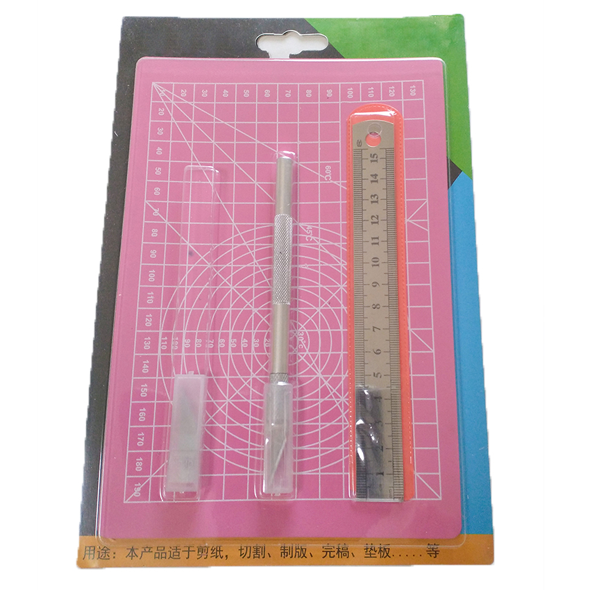 cutting mat cutting pen cutting ruler cutting knife for school and office