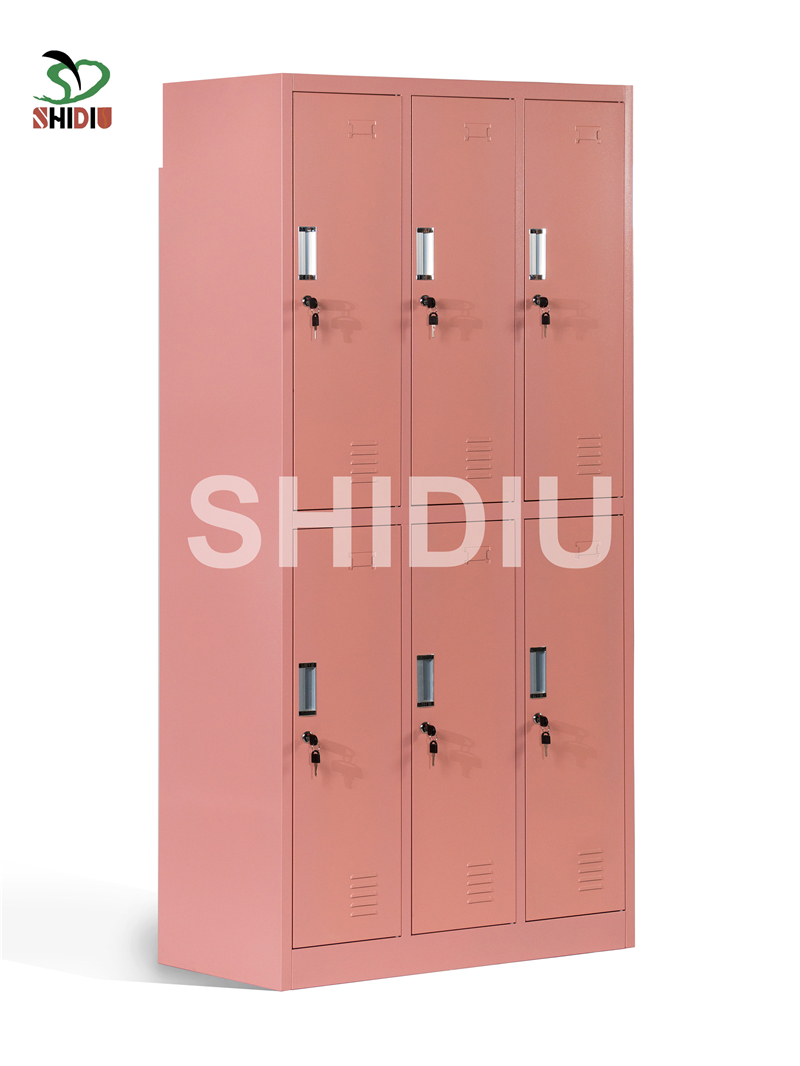 "A" Steel Office Furniture Six Doors Steel Locker