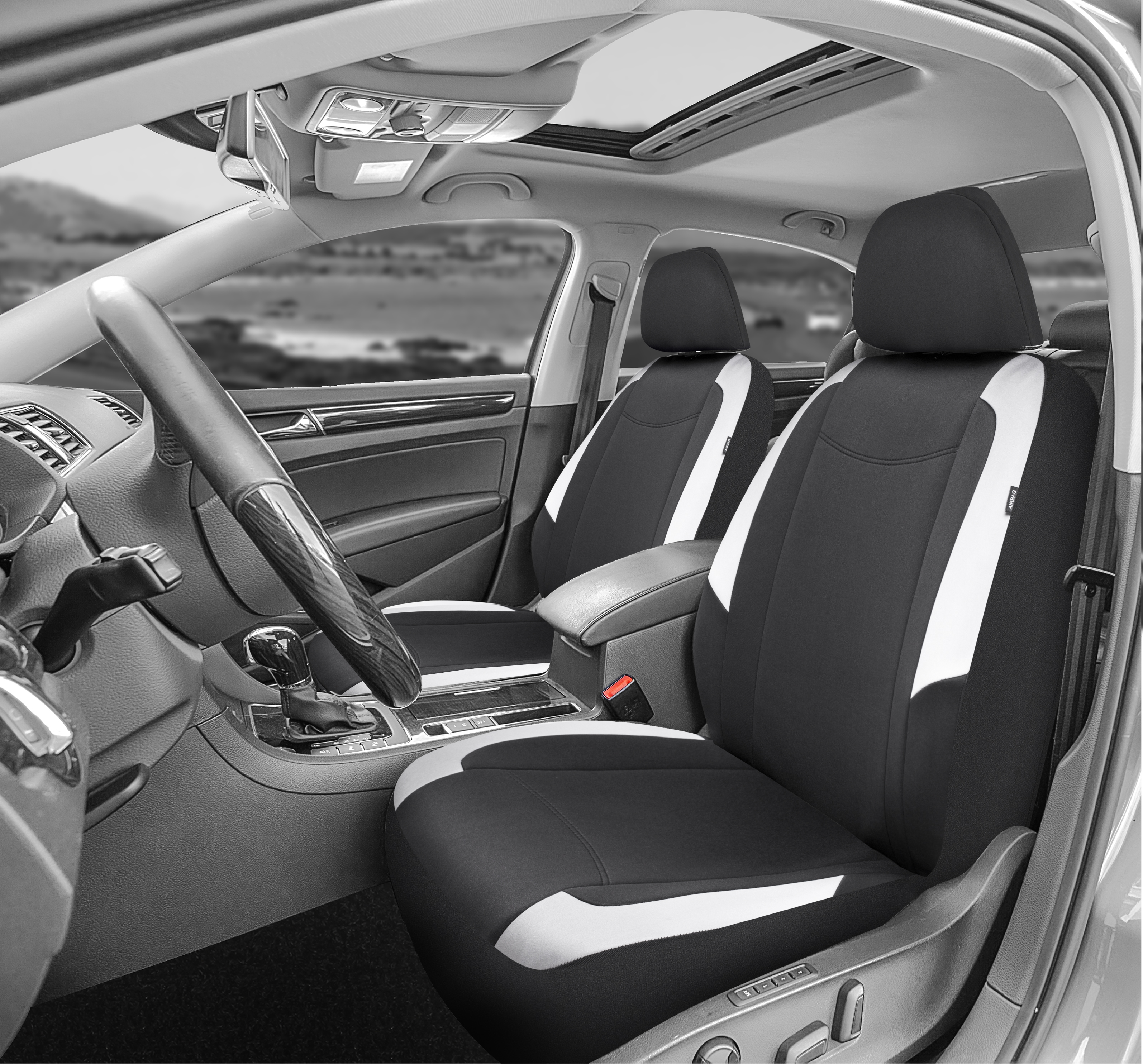 Water Resistant Gradient Colour Universal Car Seat Cove, seat covers