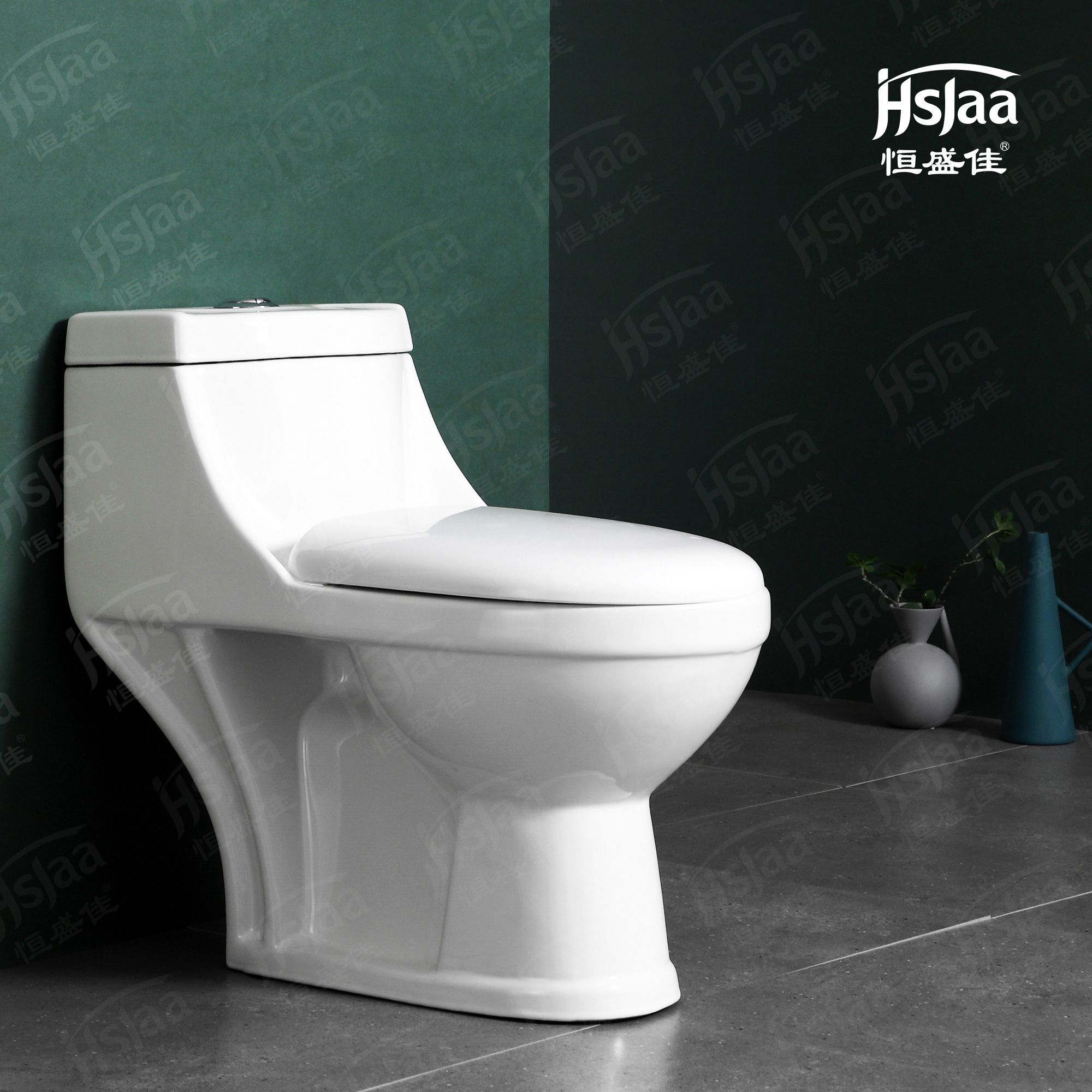 Toilet factory ceramic white washdown one piece wc toilet with cheap price