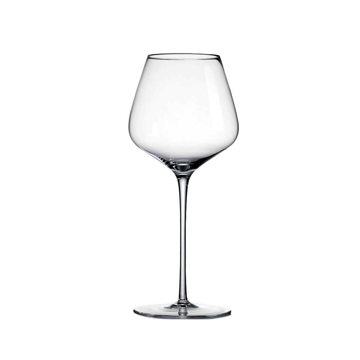 Crystal glass goblet