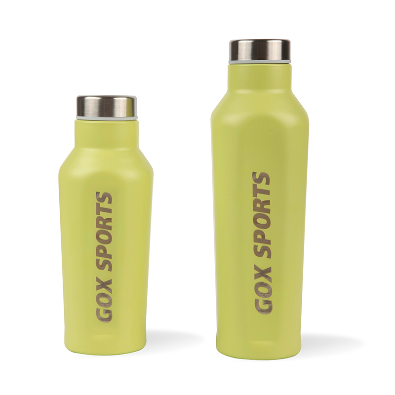 GOX Double Wall Vacuum Insulated Stainless Steel Water Bottle For Sports For Travel