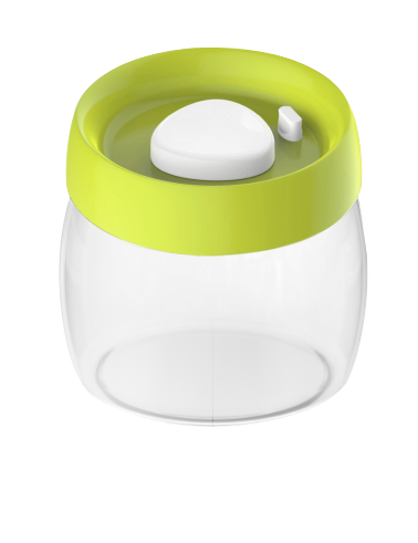 Plastic vacuum food storage container 400ML
