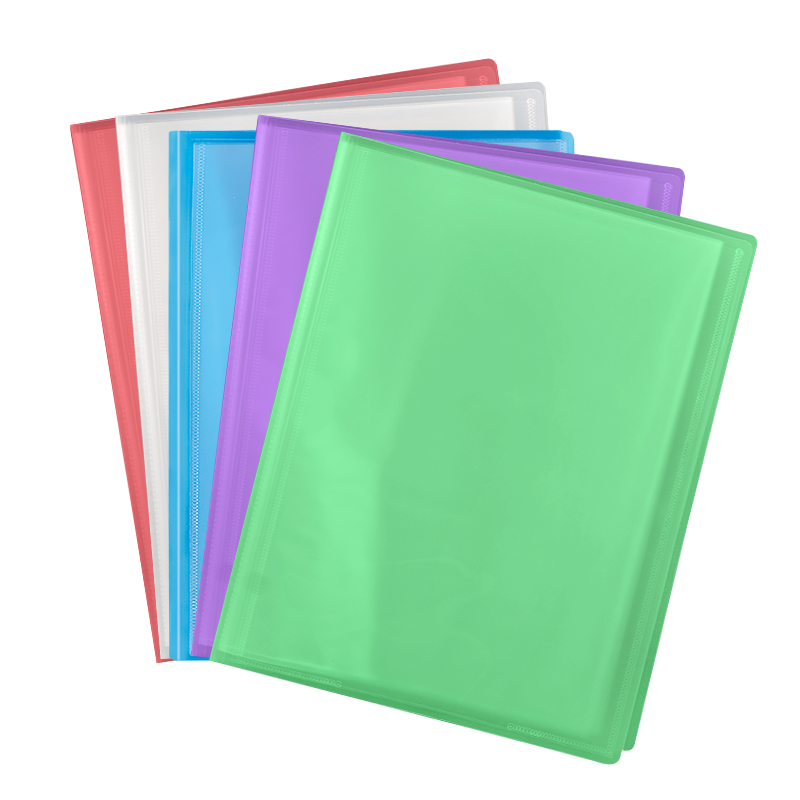 L sheet folder-with colour 0.12mm