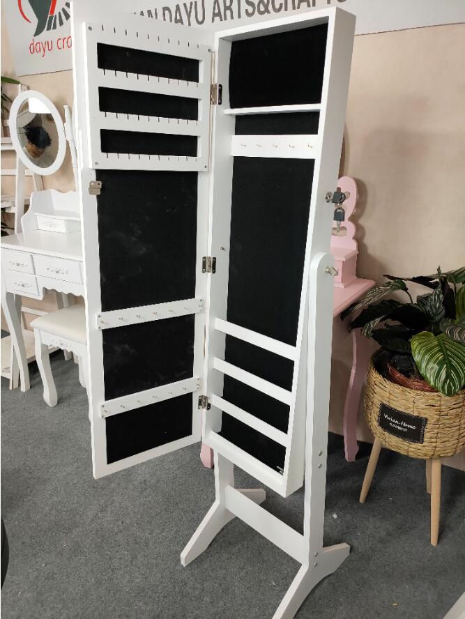 Mirrored Jewelry Cabinet