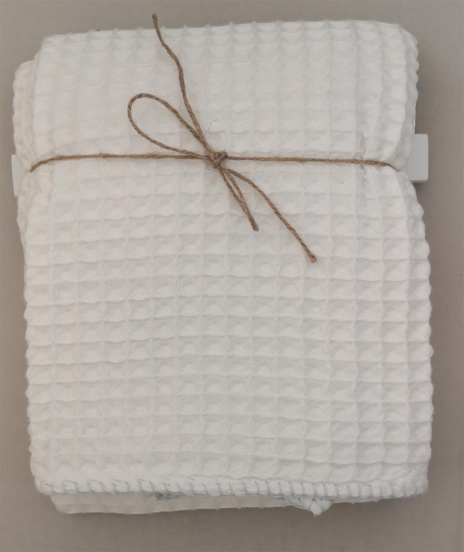Baby's waffle blanket