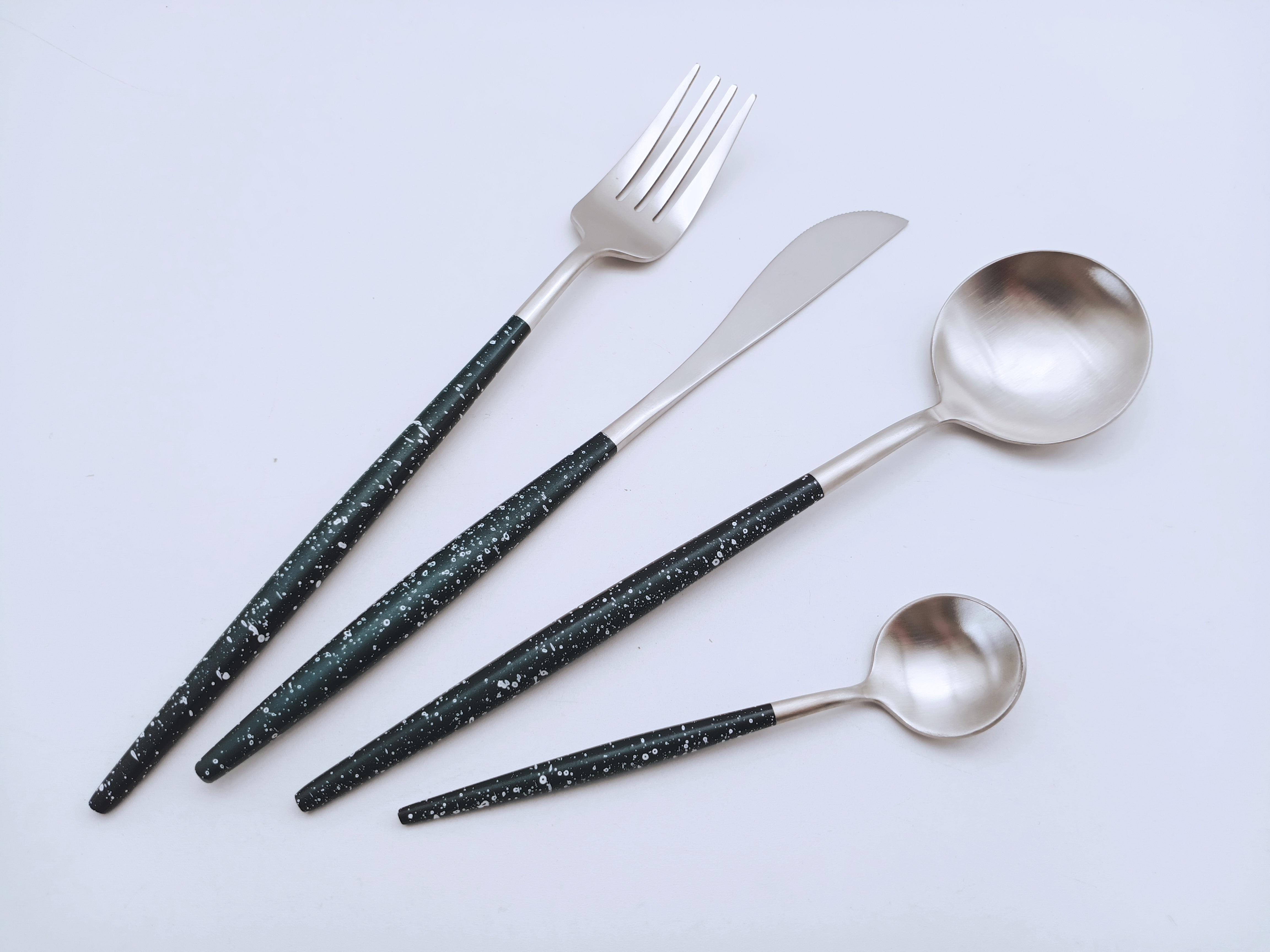 High quality PVD coating Stainless steel cutlery