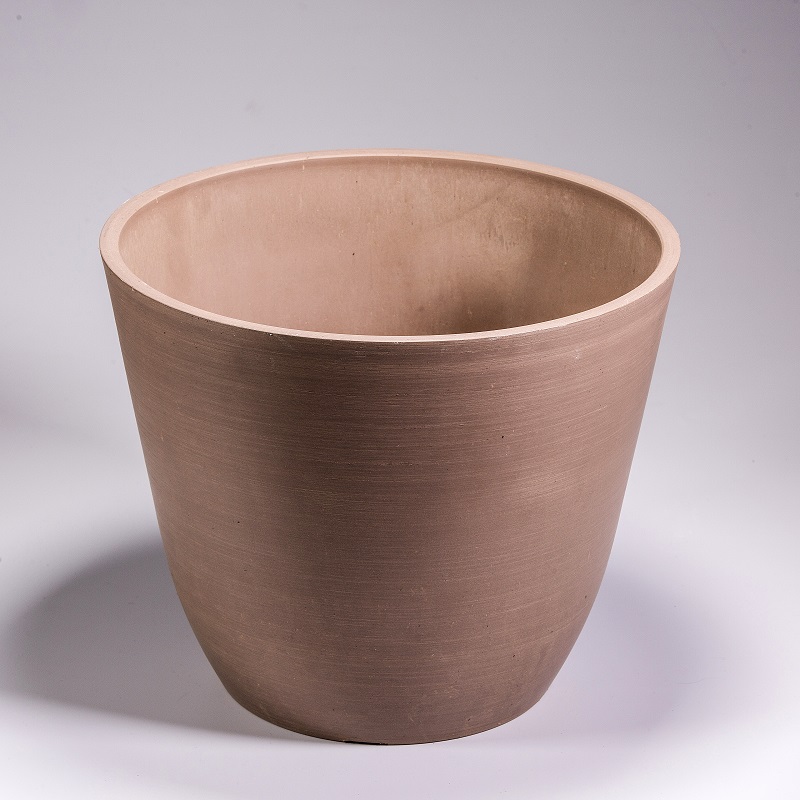Home & Garden Beautiful Round Recycled Planter Plant Pot