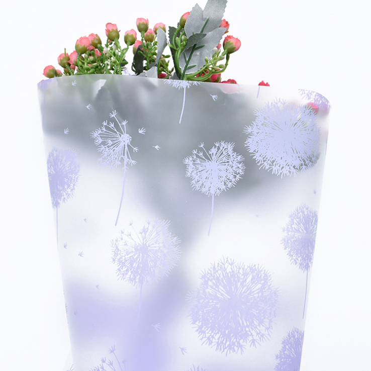 Printing dandelionmatte film flower wrapping film flower wrapping paper