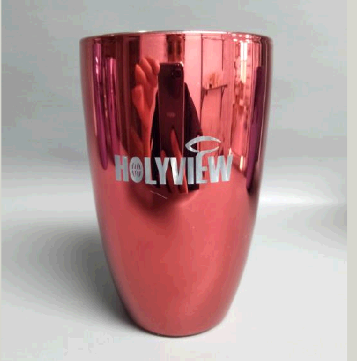 Electroplating double wall cup