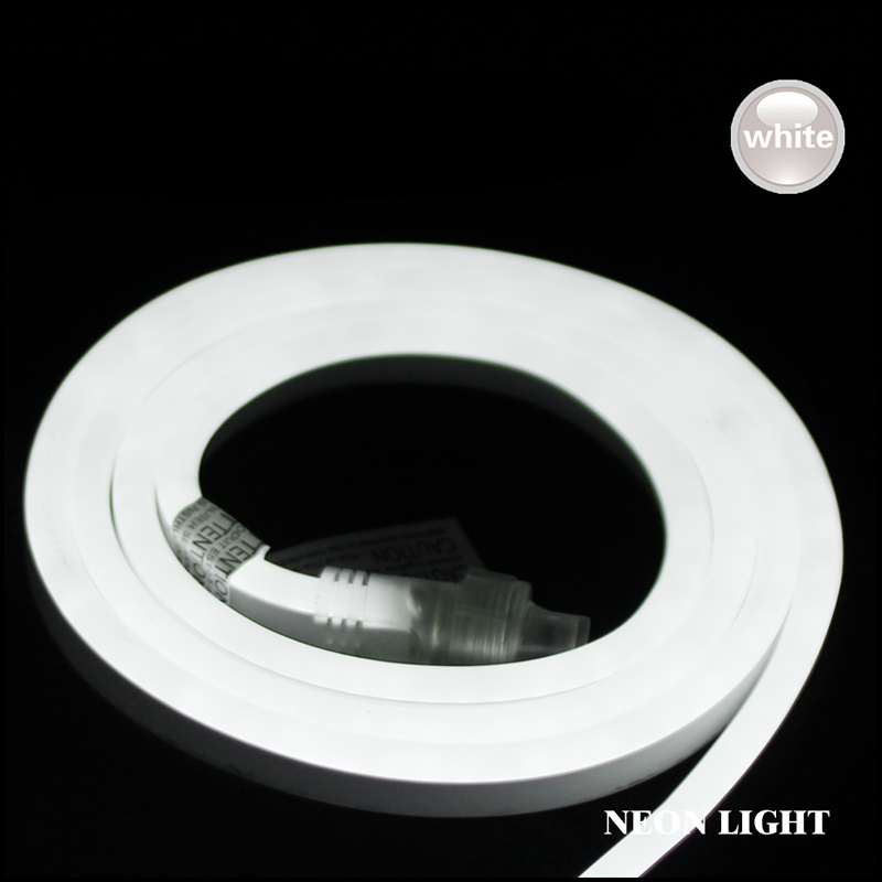 LED Neon Light Flexible neon light LED strip light 8*16mm 120LED/m ETL certification decoration 110V-220V light for home garden