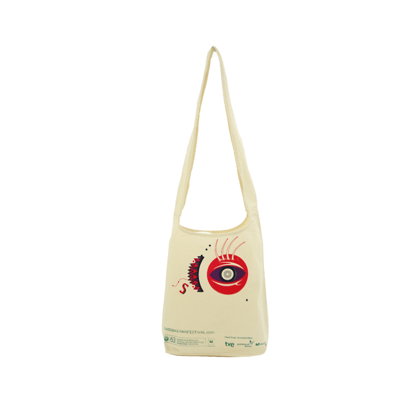 Cotton shoulder bag