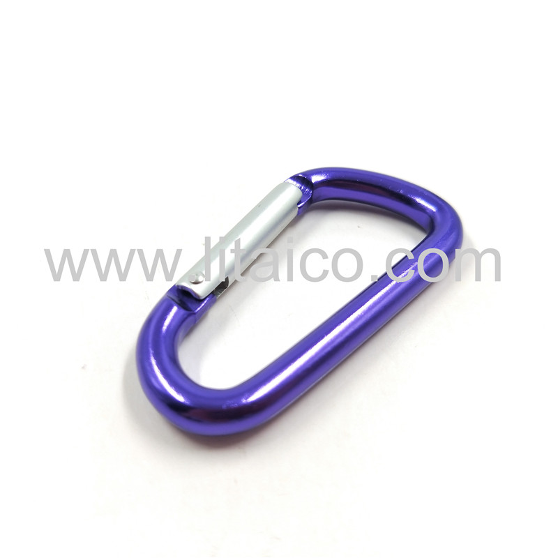 Simple shape metal keychain