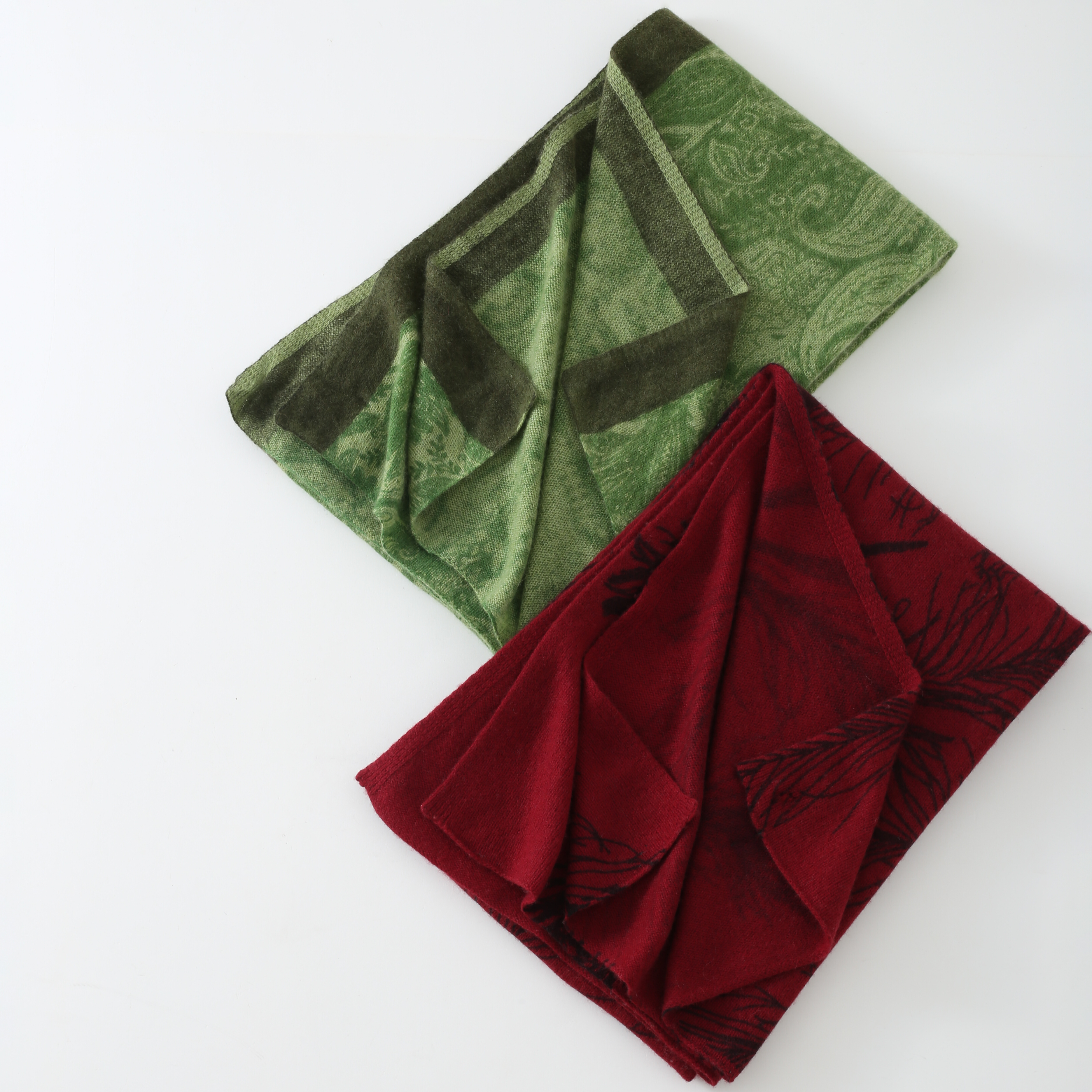 cashmere knitted shawl