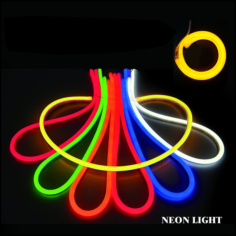 LED Neon Light Flexible neon light LED strip light 8*16mm 120LED/m ETL certification decoration 110V-220V light for home garden