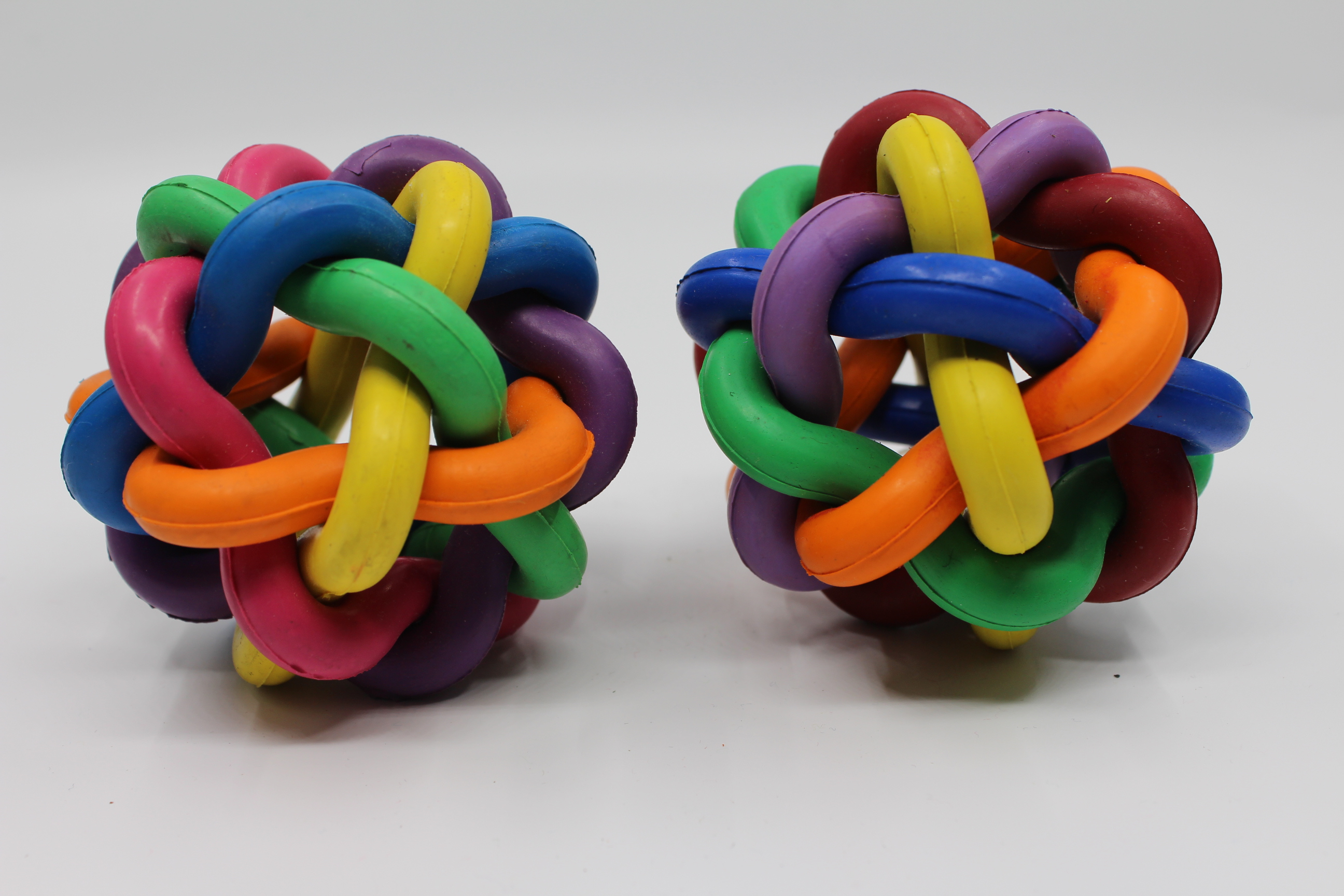 Rubber Pet toys(Rubber Braided ball)