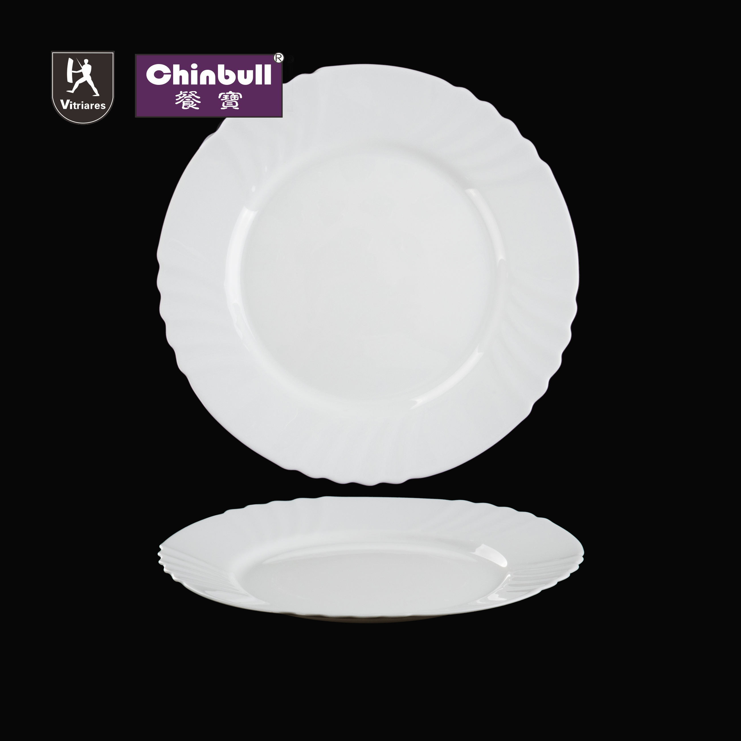 Plate (opal glassware）
