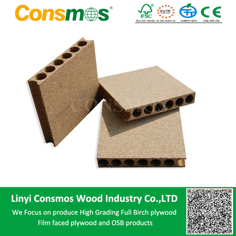 33/35/38mm Hollow Chipboard/ Tubular core chipboard