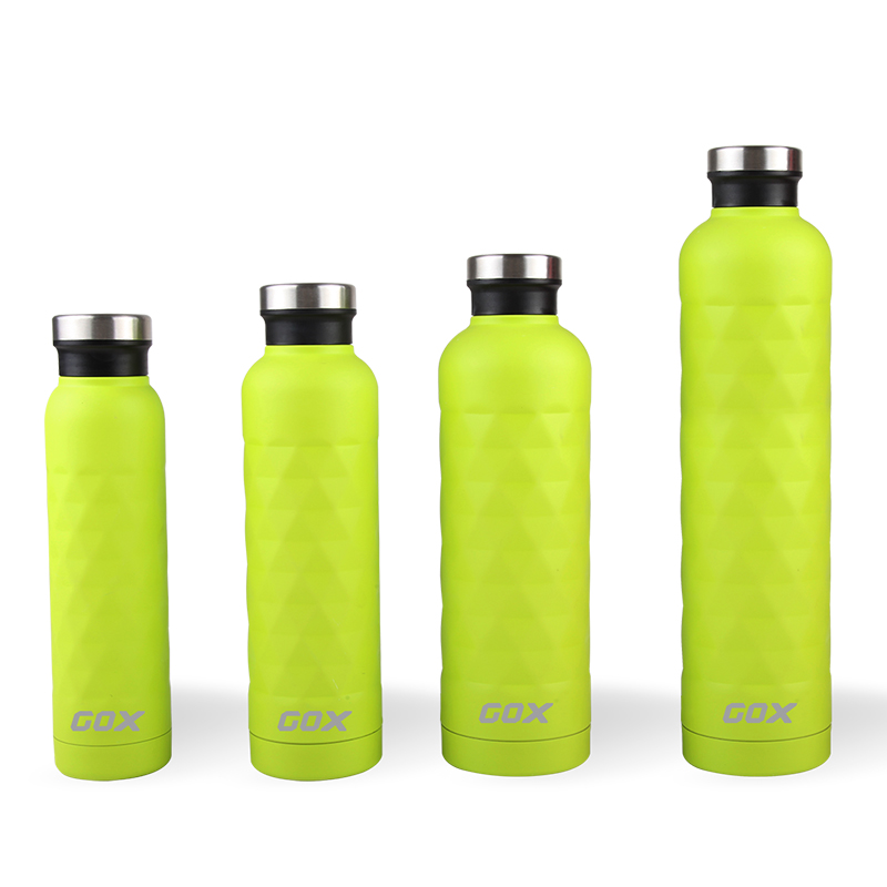 GOX Double Wall Vacuum Insulated Stainless Steel Water Bottle For Sports For Travel