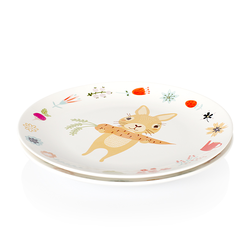 Porcelain dessert plate