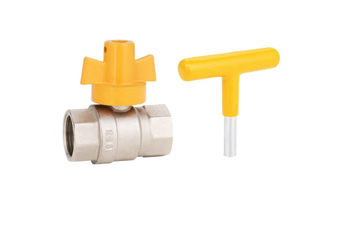 brass gas valve
