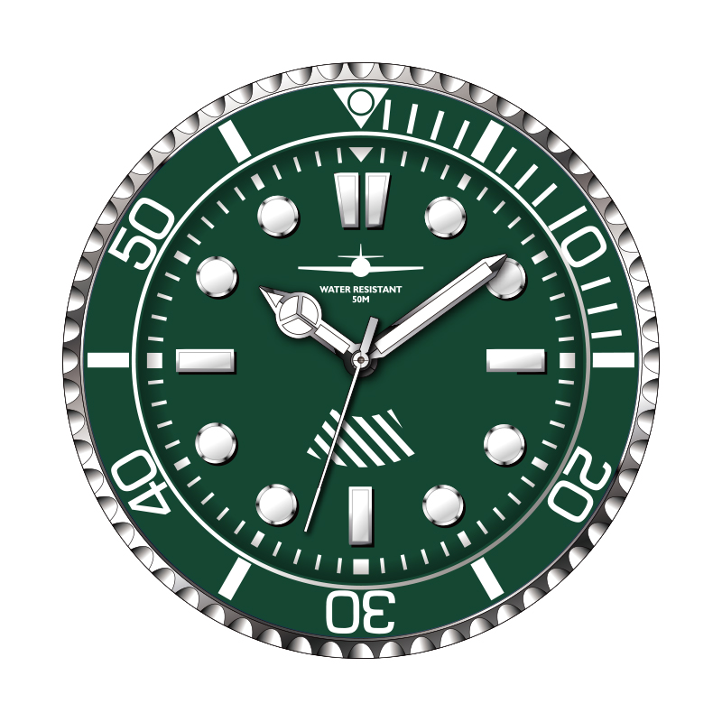 Big discount with metal watch wall clock