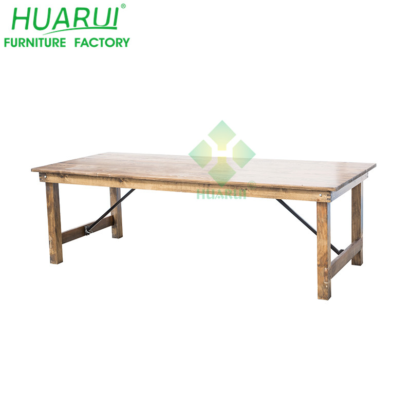 Farm table, wood banquet table,event table, rental table