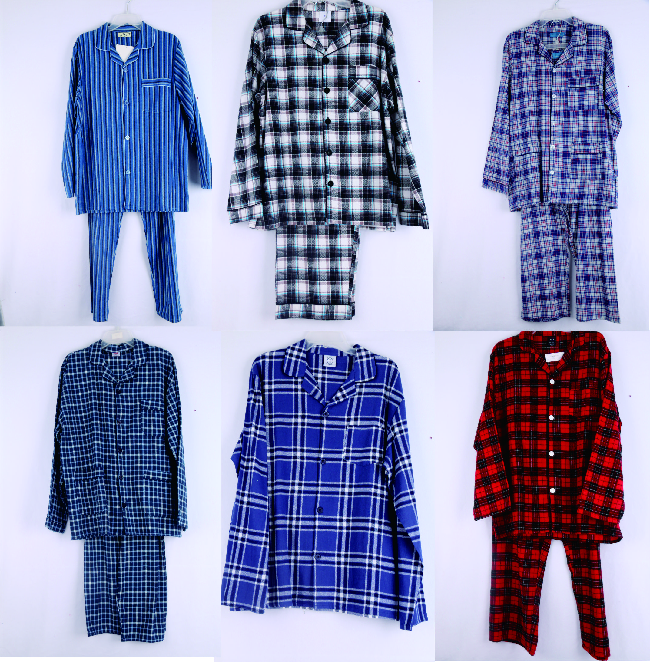 Men's woven pajama set