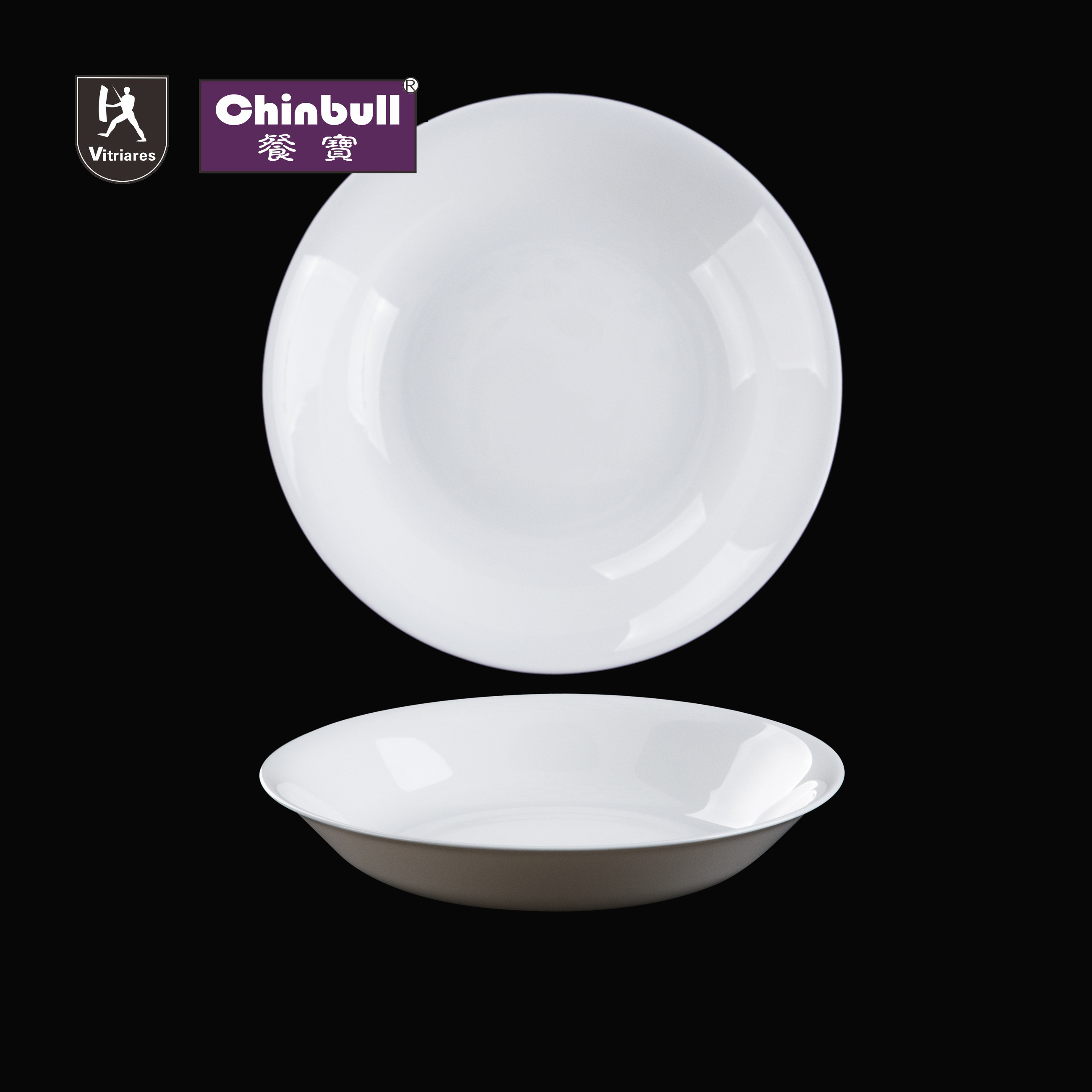 All purpose bowl(Shallow) (opal glassware）