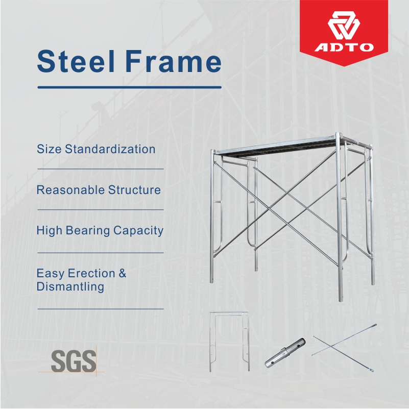 Galvanized Scaffolding Steel Frame/ Main Frame Scaffolding/Mason Scaffolding Frame/ Ladder Frame/ H Frame/ A Frame