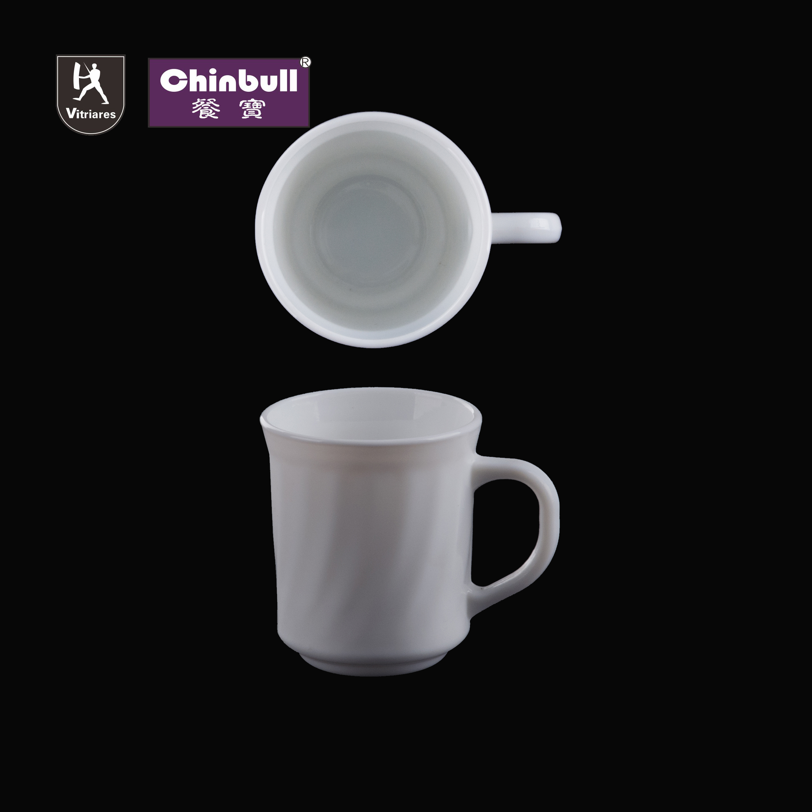 250ml/300ml/350ml Mug(opal glassware）