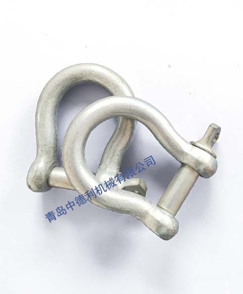 European type large bow shackle