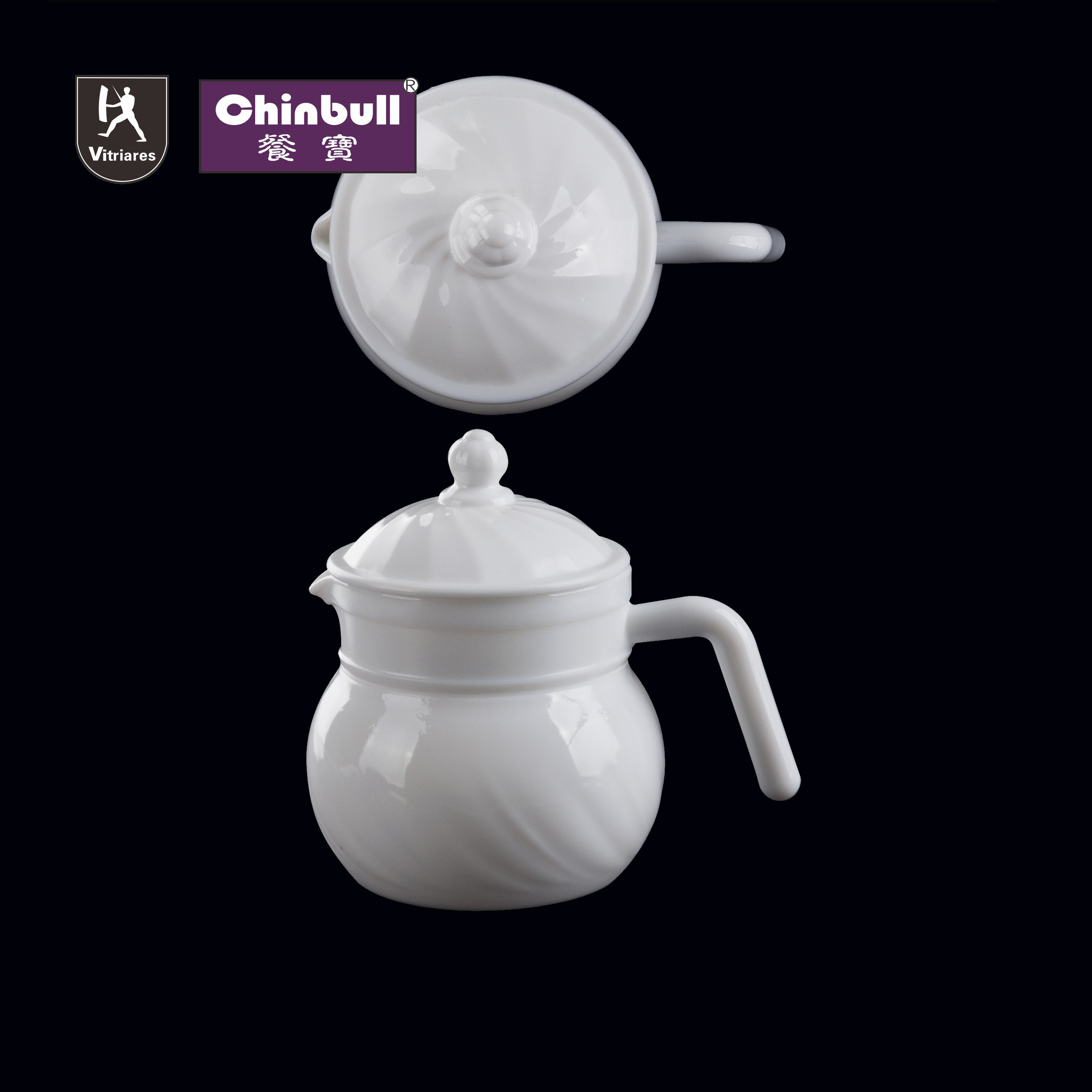 1.5L tea pot(opal glassware）