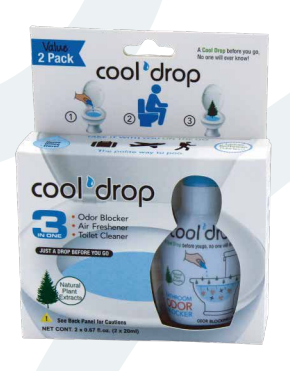 just a drop / toilet deodorizer/ bathroom odor eliminating drop