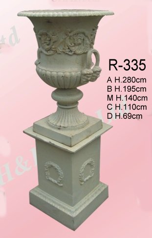 Cast Iron Urn