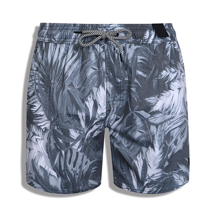 men's twill print surf shorts