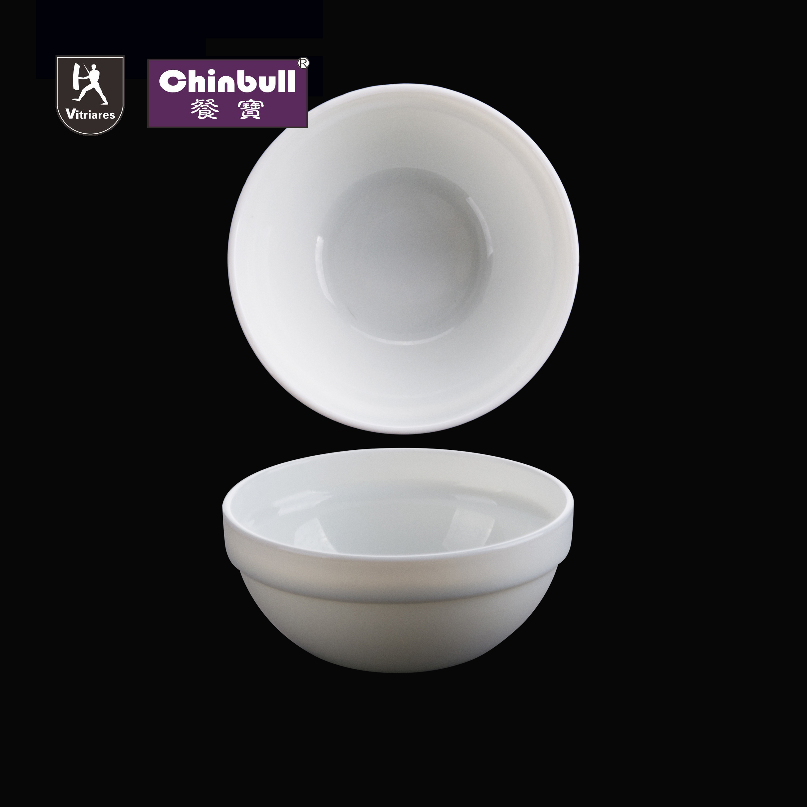 Stackable bowl(opal glassware）