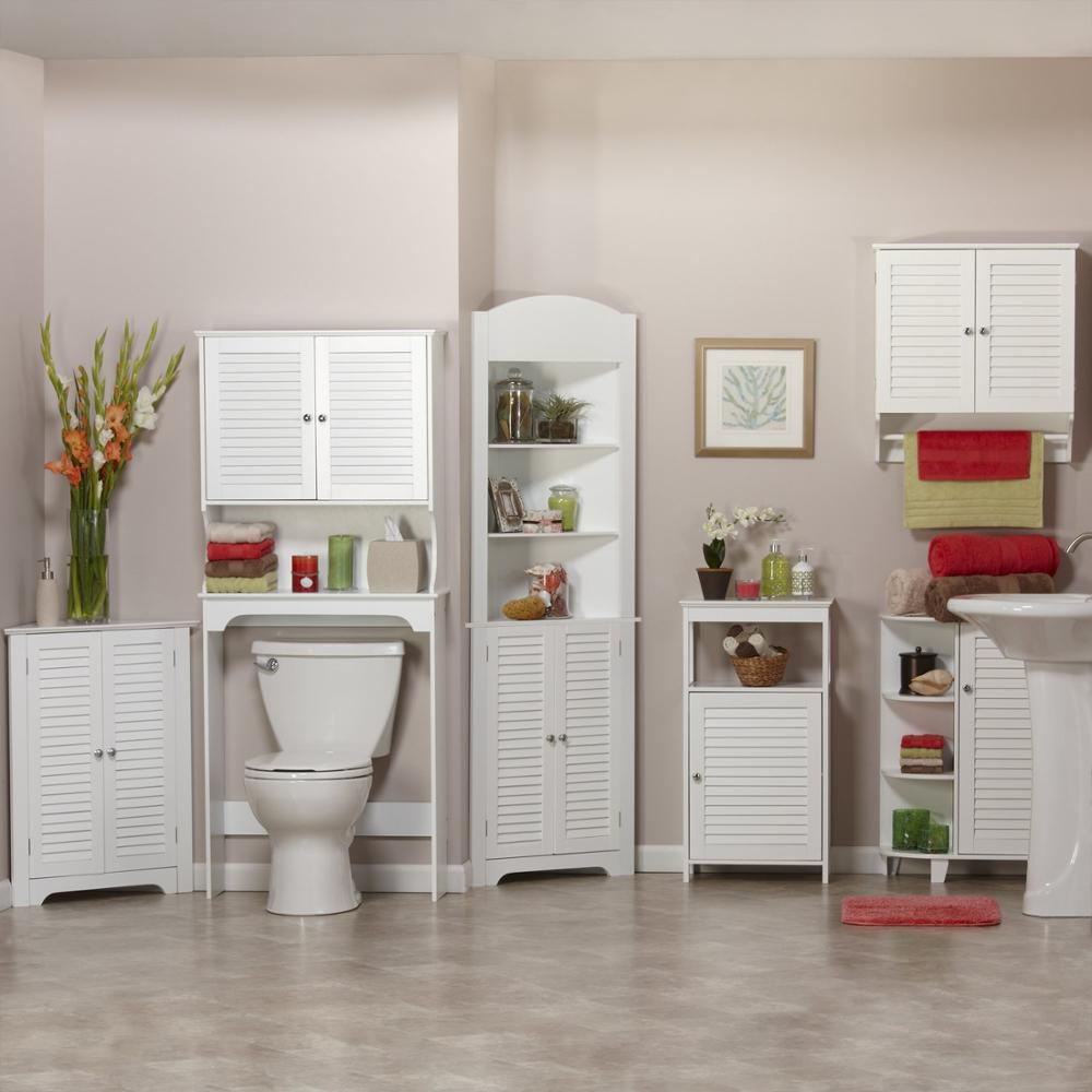 bathroom wall mounted cabinet with mirror
